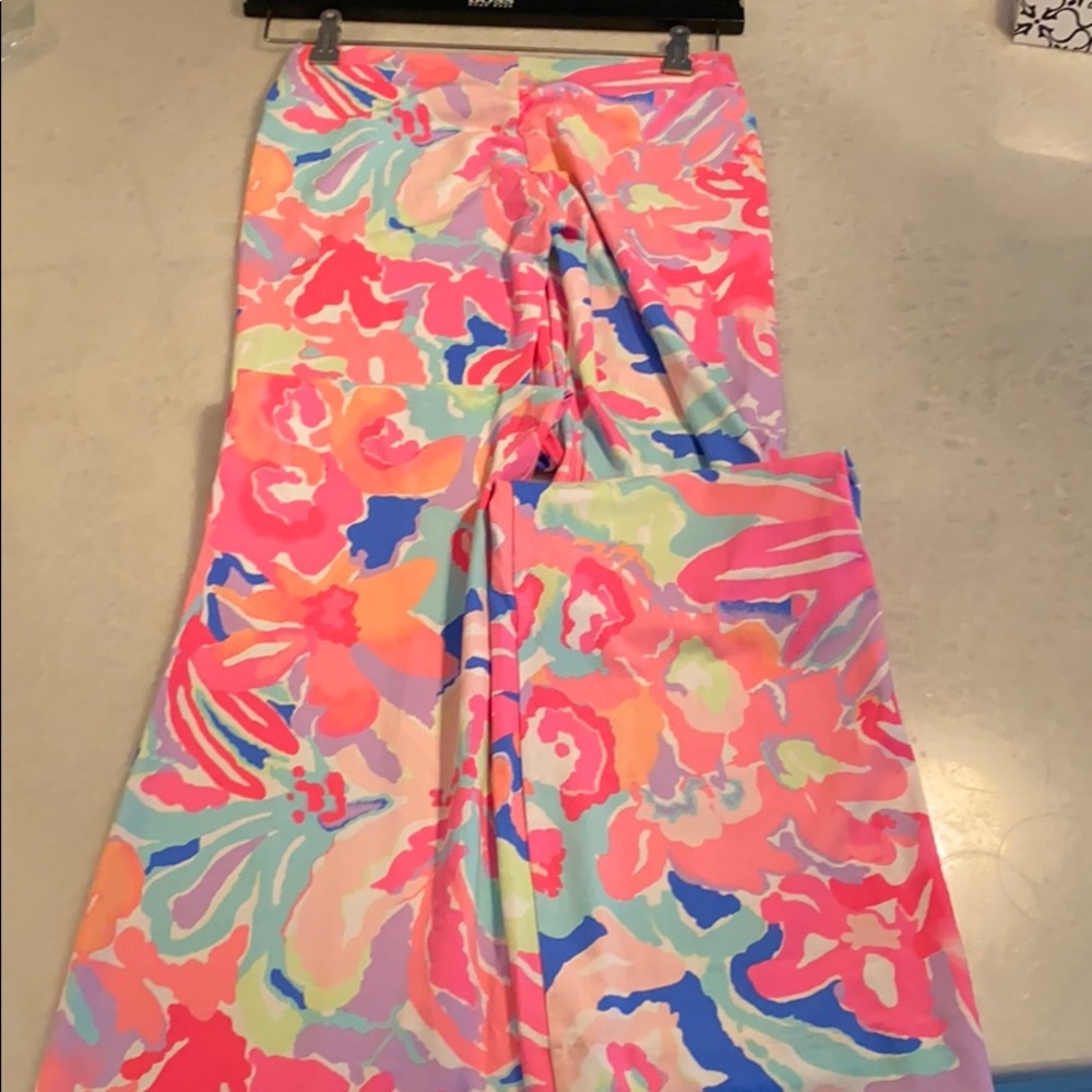 Floral leggings